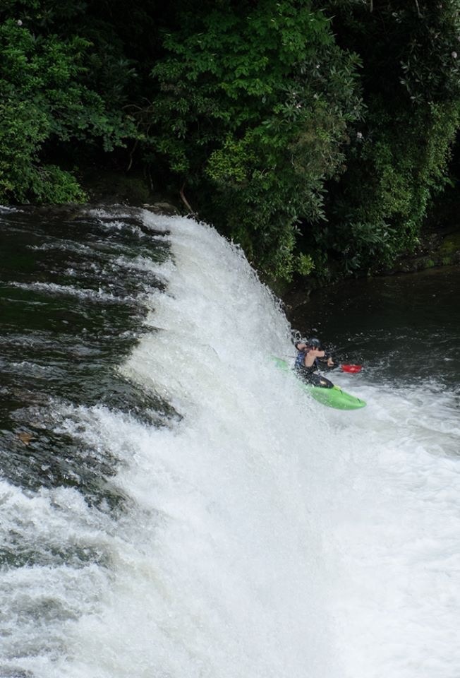 over the edge · nc whitewater